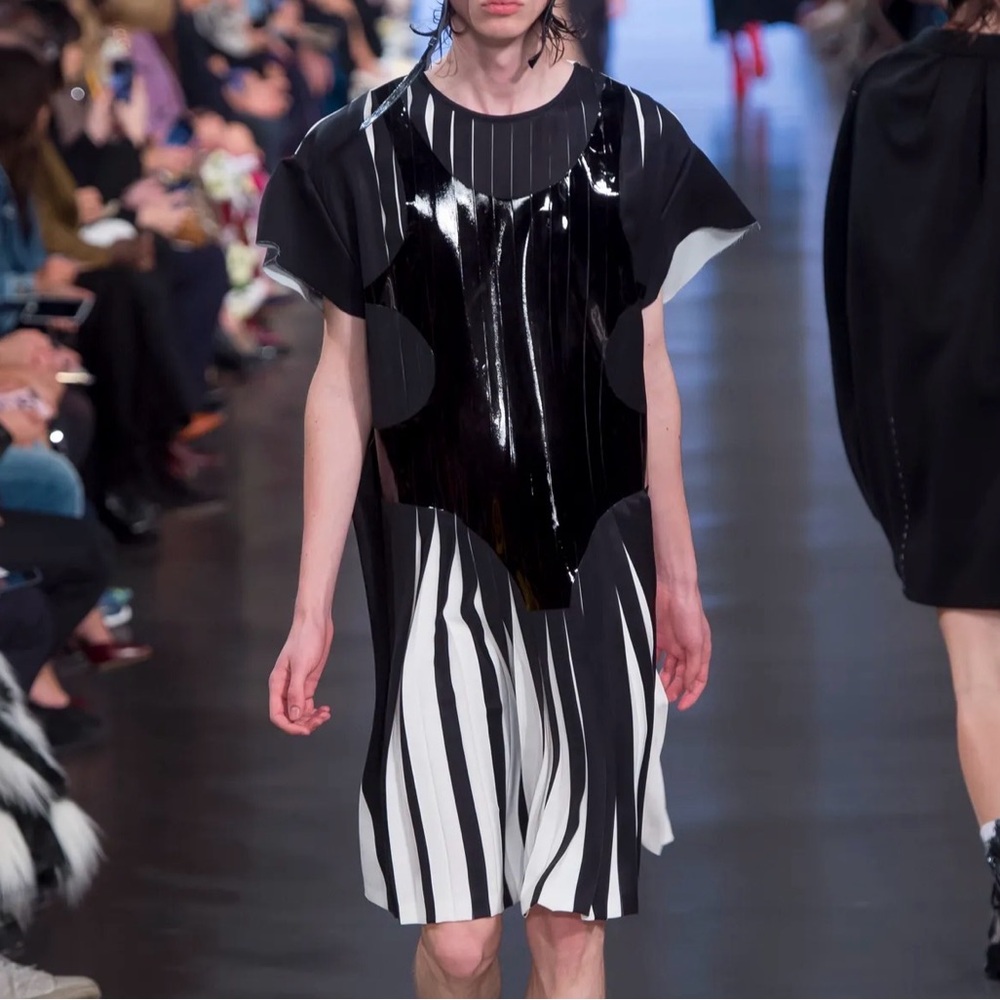 Black and White ICONIC Maison Margiela Dress RUNWAY